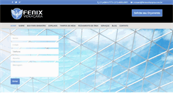 Desktop Screenshot of fenixvidracaria.com.br